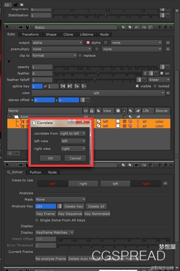 【NUKE教程】利用OCUAL插件进行ROTO的左右眼偏移