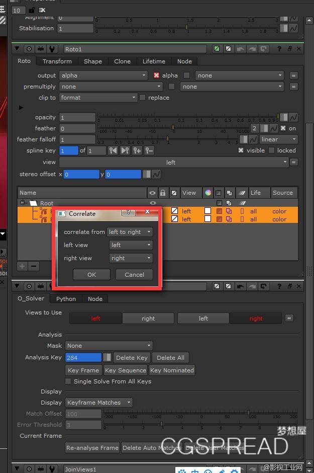 【NUKE教程】利用OCUAL插件进行ROTO的左右眼偏移