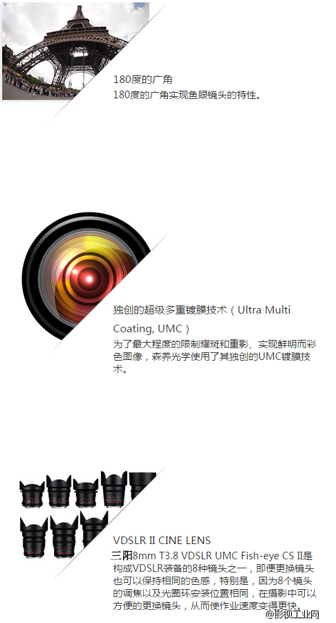 8mm T3.8 VDSLR　UMC Fish-eye CS II