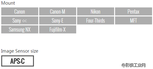 10mm T3.1 VDSLR　ED AS NCS CS II