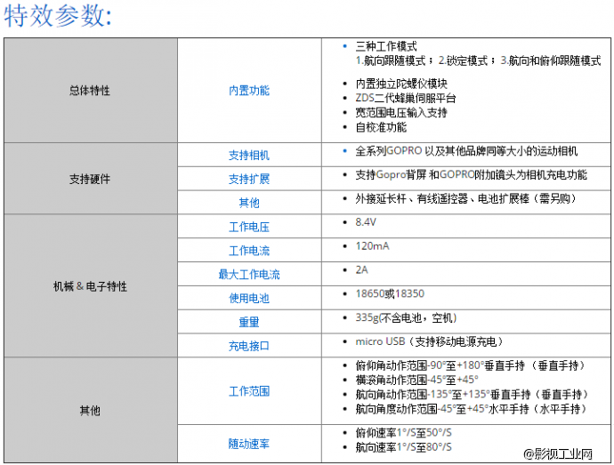 智云 Z1-Pround 手持三轴云台