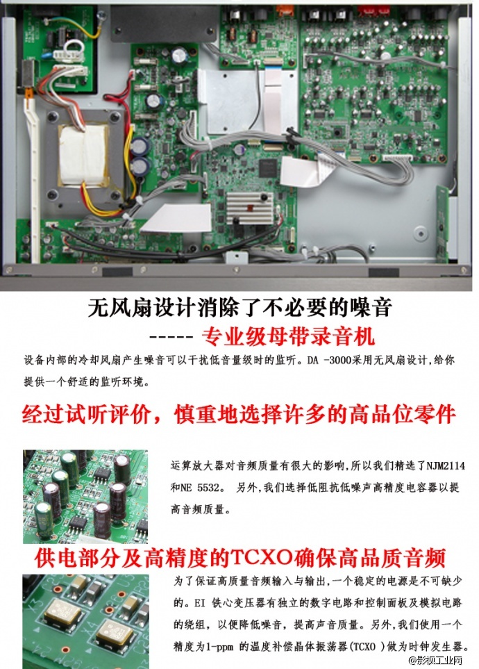 Tascam DA-3000 专业级母带录音机