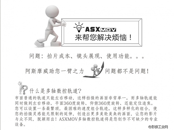 ASXMOV-G5 多轴组合数控摄像轨道