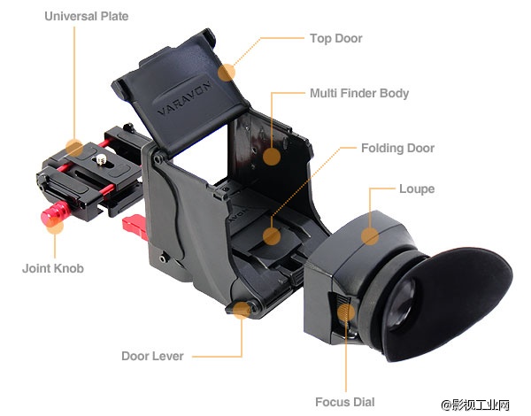 韩国VARAVON维尔温 单反通用低视角放大取景器