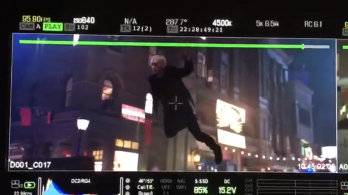 RED 8K WEAPON ON SET