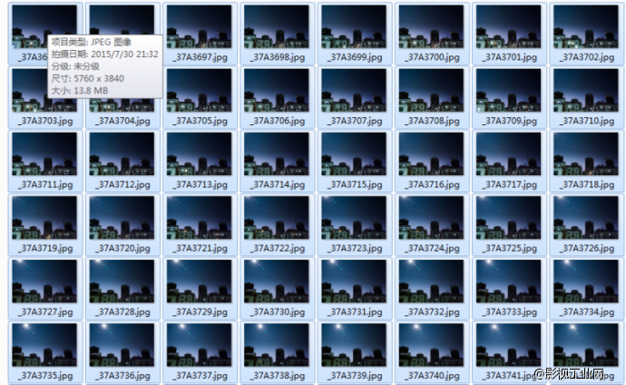 关于星轨拍摄的小教程