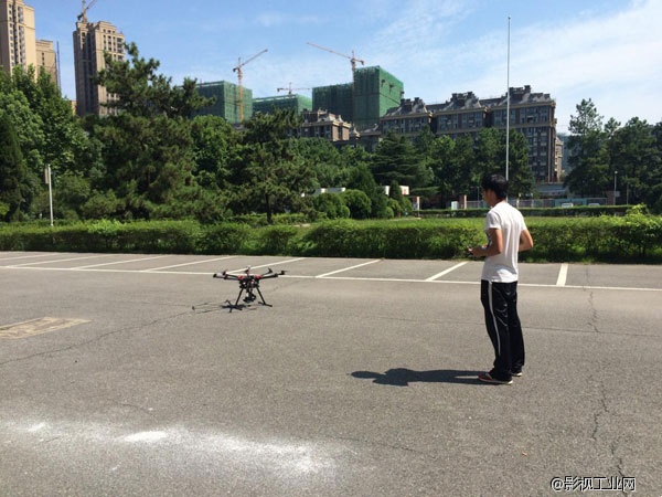 武汉纺织大学无人机航拍项目圆满完成