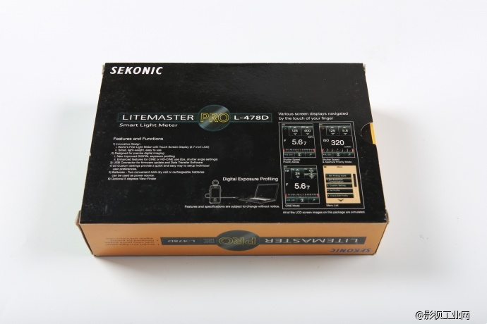 Filmtools 飞毛兔电影工具 世光SEKONIC L-478D触控测光表