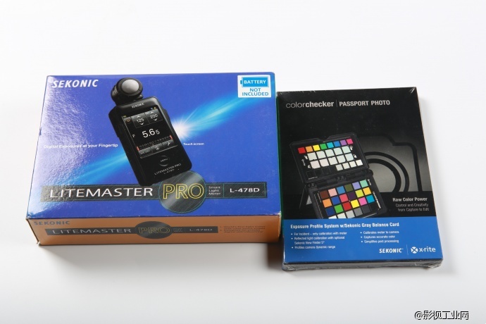 Filmtools 飞毛兔电影工具 世光SEKONIC L-478D+爱色丽ColorChecker Passport色卡套装