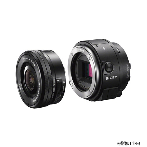 索尼（SONY）ILCE-QX1L数码相机套装（黑）