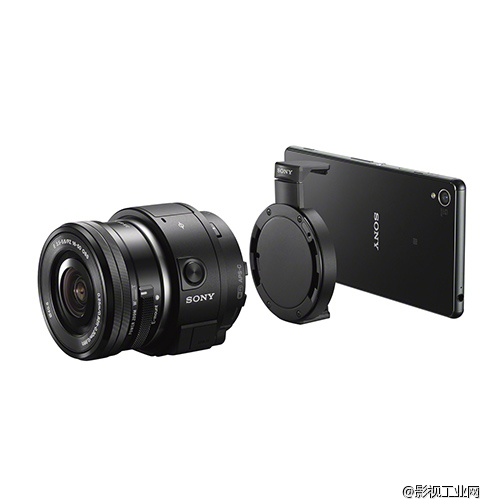 索尼（SONY）ILCE-QX1L数码相机套装（黑）