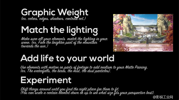 3D Matte painting in After Effects数字绘景技巧