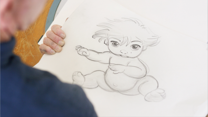 迪士尼画师Glen Keane – 当画面步入角色