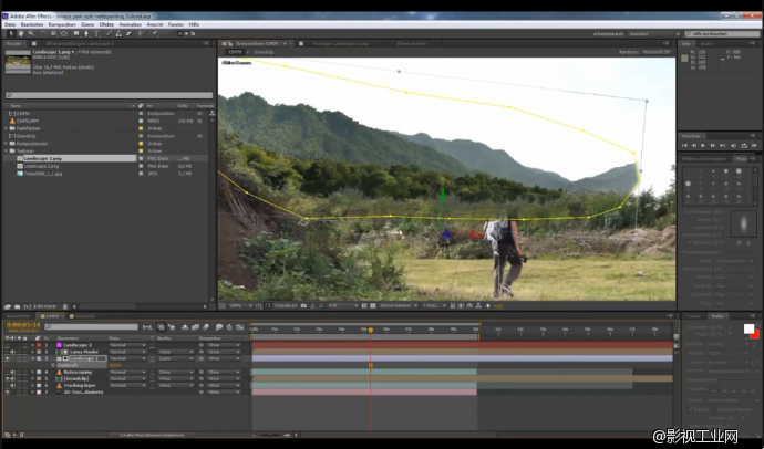 After Effects Mattepainting教学指南
