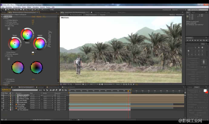 After Effects Mattepainting教学指南