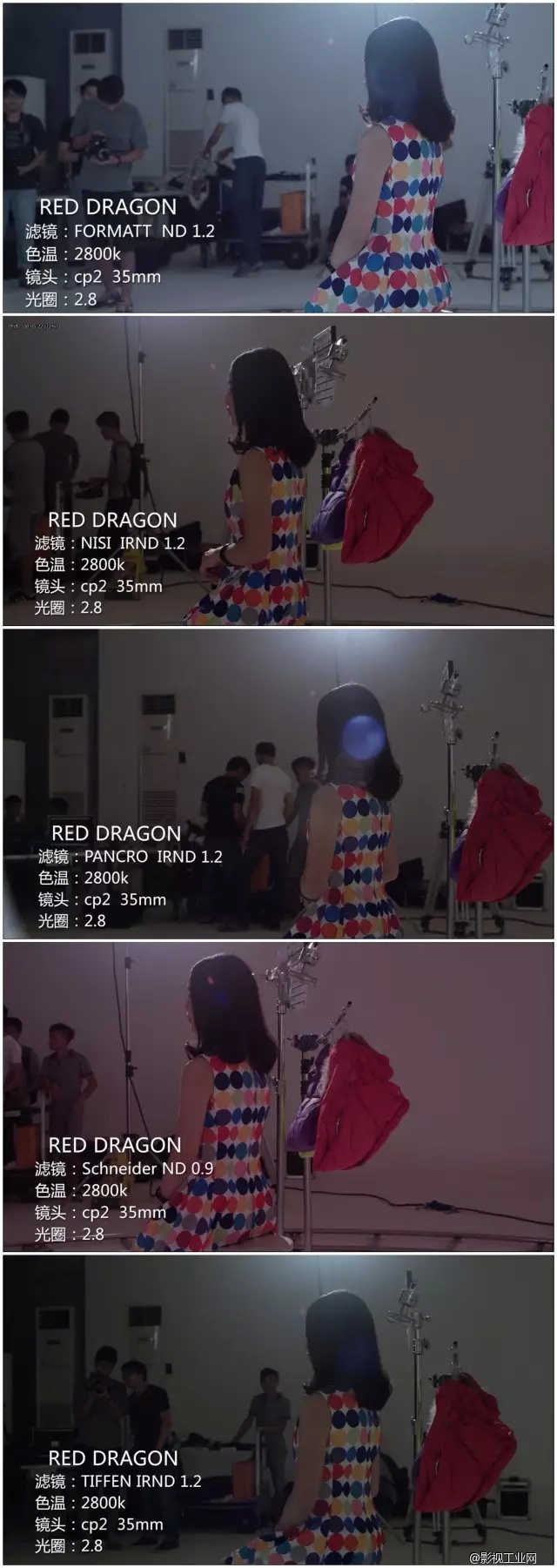 “聊聊天,搞搞机”之滤镜测试精华呈现【ND/IRND特辑】(附测试视频)