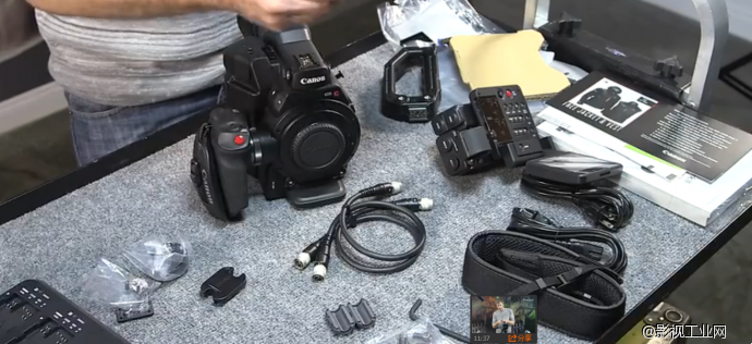 佳能C300 Mk II 拆箱和4k概述