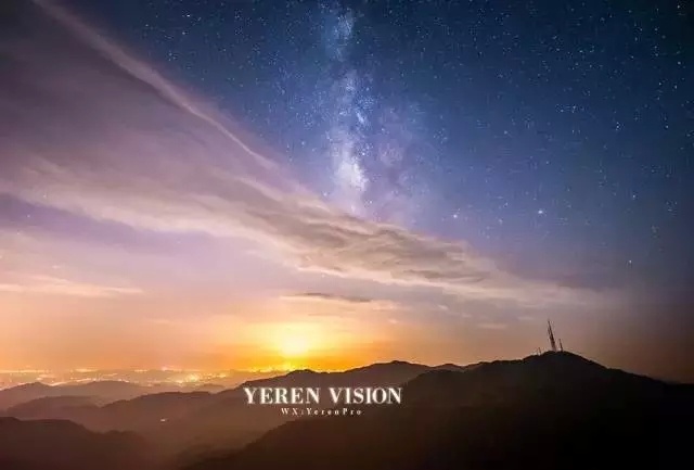 ASXMOV-阿斯摩威-轨道用户作品鉴赏之《大容山仲夏夜星空梦》