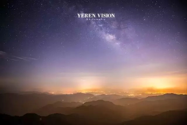 ASXMOV-阿斯摩威-轨道用户作品鉴赏之《大容山仲夏夜星空梦》