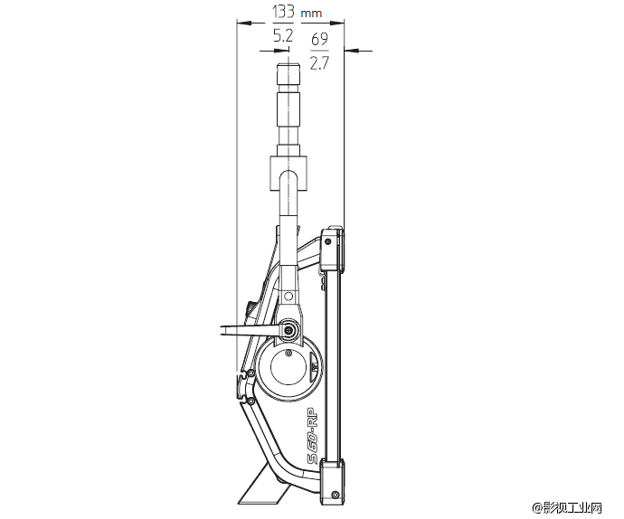 阿莱ARRI SkyPanel S60-RP远程荧光LED柔光灯 (蓝/银, Edison插座)# L0.0007068