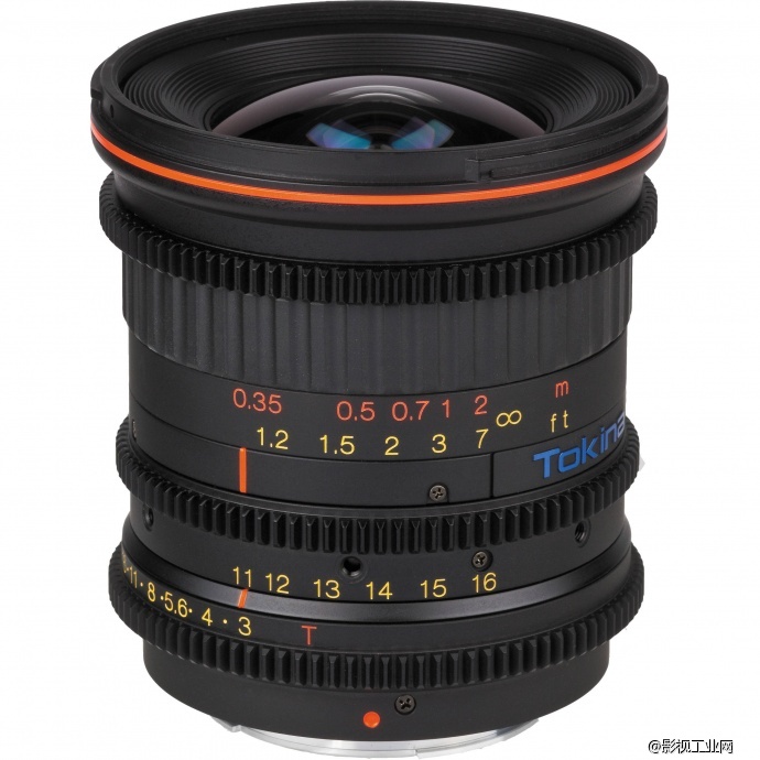 图丽Tokina 11-16mm T3.0佳能EF卡口电影镜头