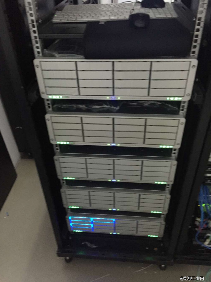 苹果XSAN光纤网搭建.35个客户端500T素材节目.Active光纤存储全程支持.