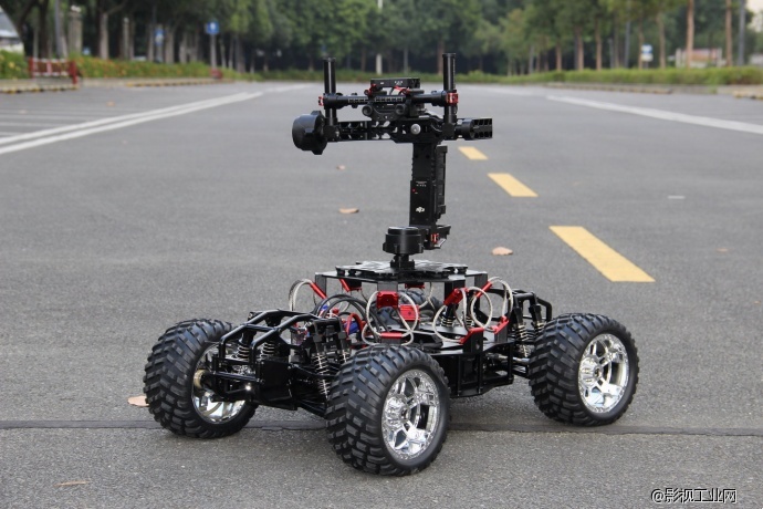 无线遥控移动拍摄车