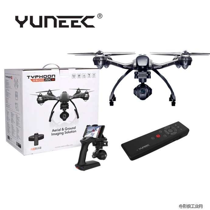 Yuneec Q500 W 4K航拍飞行器 魔棒版