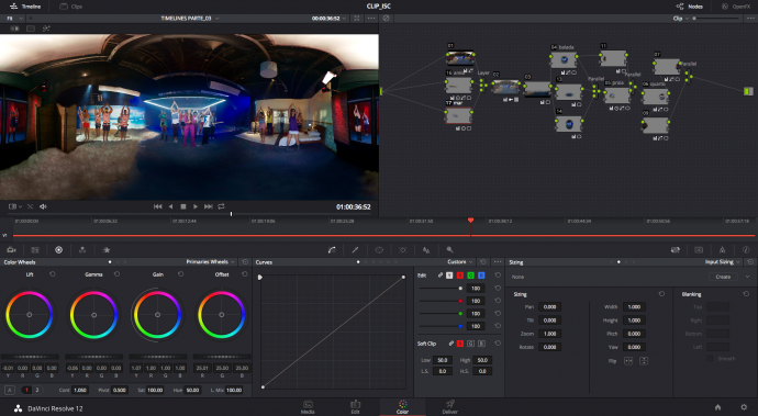 O2 Filmes采用DaVinci Resolve Studio为虚拟现实MV调色