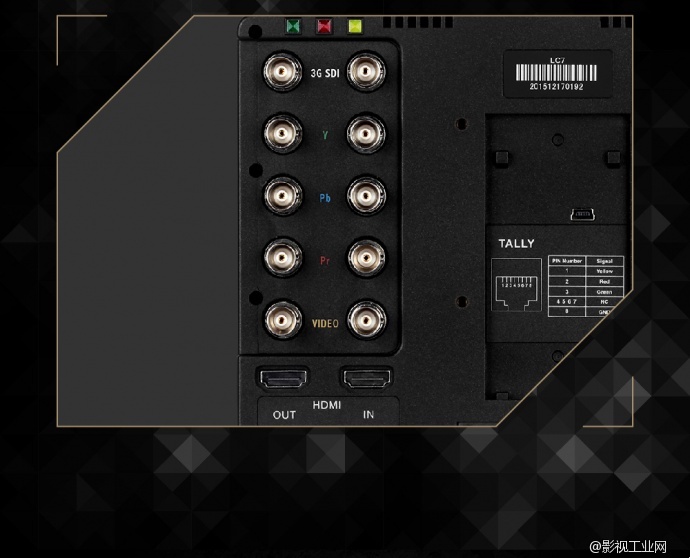 艾肯 LC7 3G SDI/4K 全高清7寸监视器