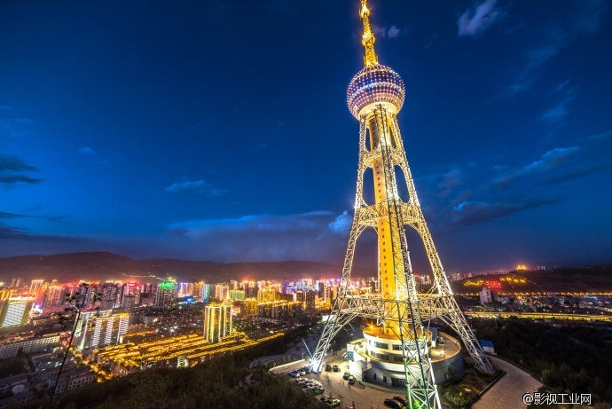 高清西宁延时摄影作品——韵动西宁·城