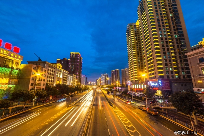 高清西宁延时摄影作品——韵动西宁·城