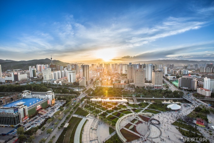 高清西宁延时摄影作品——韵动西宁·城
