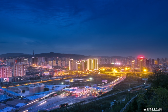 高清西宁延时摄影作品——韵动西宁·城