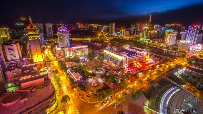 高清西宁延时摄影作品——韵动西宁·城