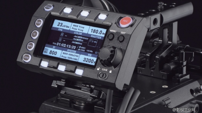 Panasonic VariCam LT 控制面板