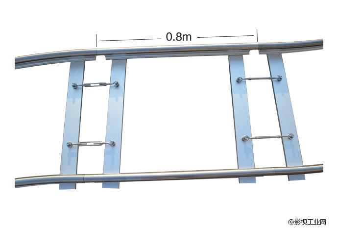 最专业的移动摄影车轨道 直轨0.8m 直轨1.6m 直轨2.2m 弯轨