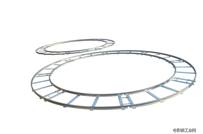 最专业的移动摄影车轨道 直轨0.8m 直轨1.6m 直轨2.2m 弯轨