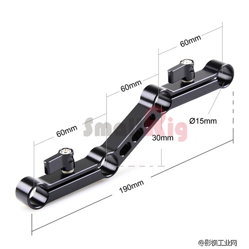 斯莫格SmallRig 15mm单反肩托支架 1031