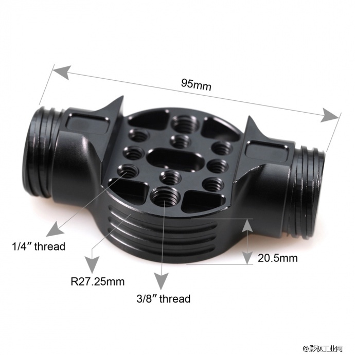 斯莫格SmallRig DJI Ronin-M管接头 1704