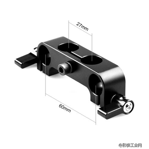 斯莫格SmallRig 15mm双孔径导轨连接器 1519