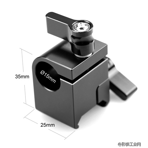 斯莫格SmallRig 15mm管夹EVF单反摄影监视器转接头冷靴 1245