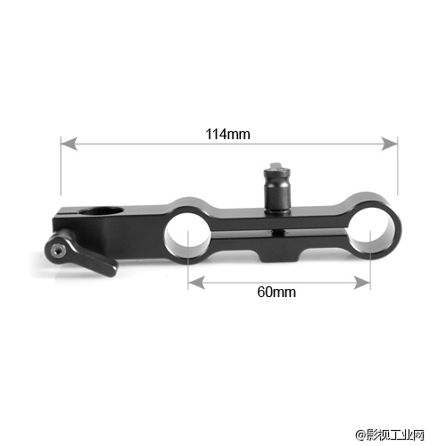 斯莫格SmallRig 平行90度双孔三孔单反管夹 1111