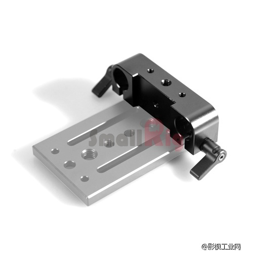 斯莫格SmallRig 15mm双孔平行单反管夹 840