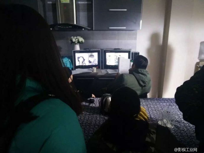 网络大电影《我的美女明星老婆》正在亿动力基地拍摄中！