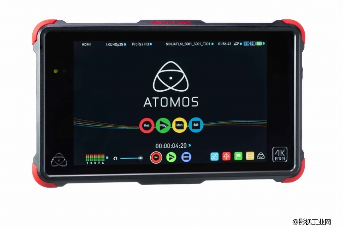 Atomos Ninja Flame 4K HDR监视记录仪+爱色丽视频色卡