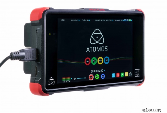 Atomos Ninja Flame 4K HDR监视记录仪+爱色丽视频色卡