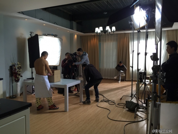 亿动力影视基地内最新广告拍摄花絮~