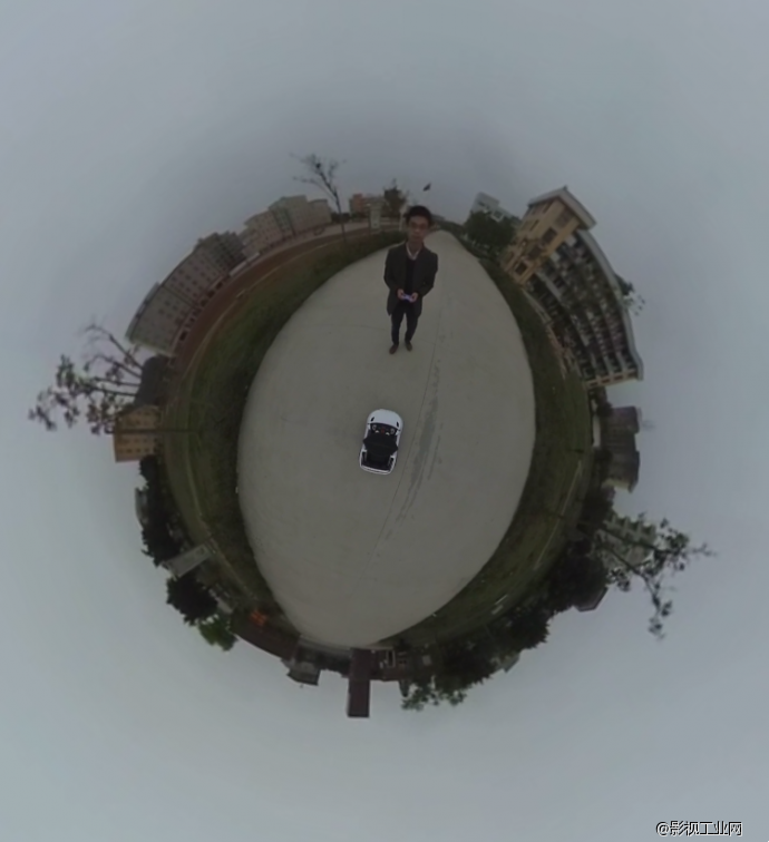 武煌慢速高支撑遥控全景拍摄车今日首测