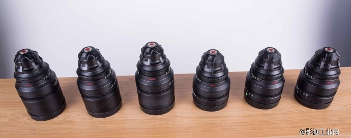 基本全新的RED PRO电影镜头一组，库克代工